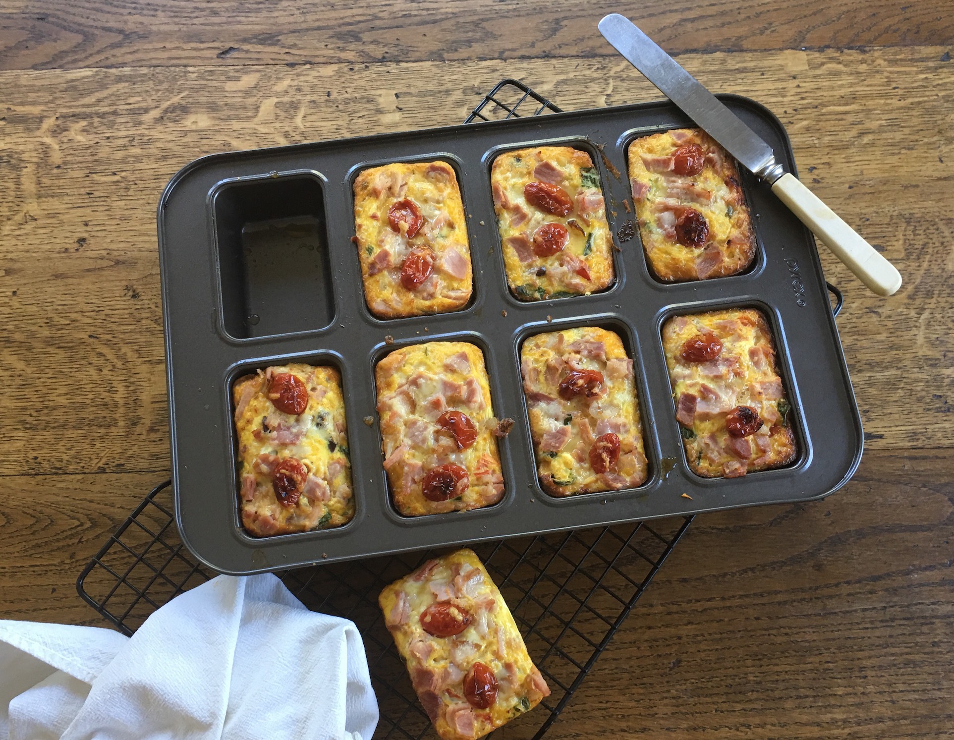 Swanbourne Market — Cauliflower and Feta Frittata