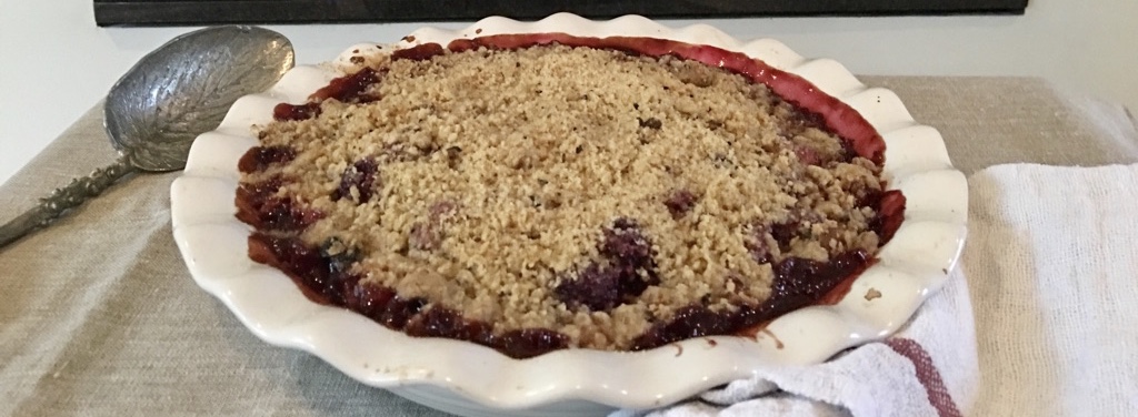 Swanbourne Market — Apple and Blueberry Crumble