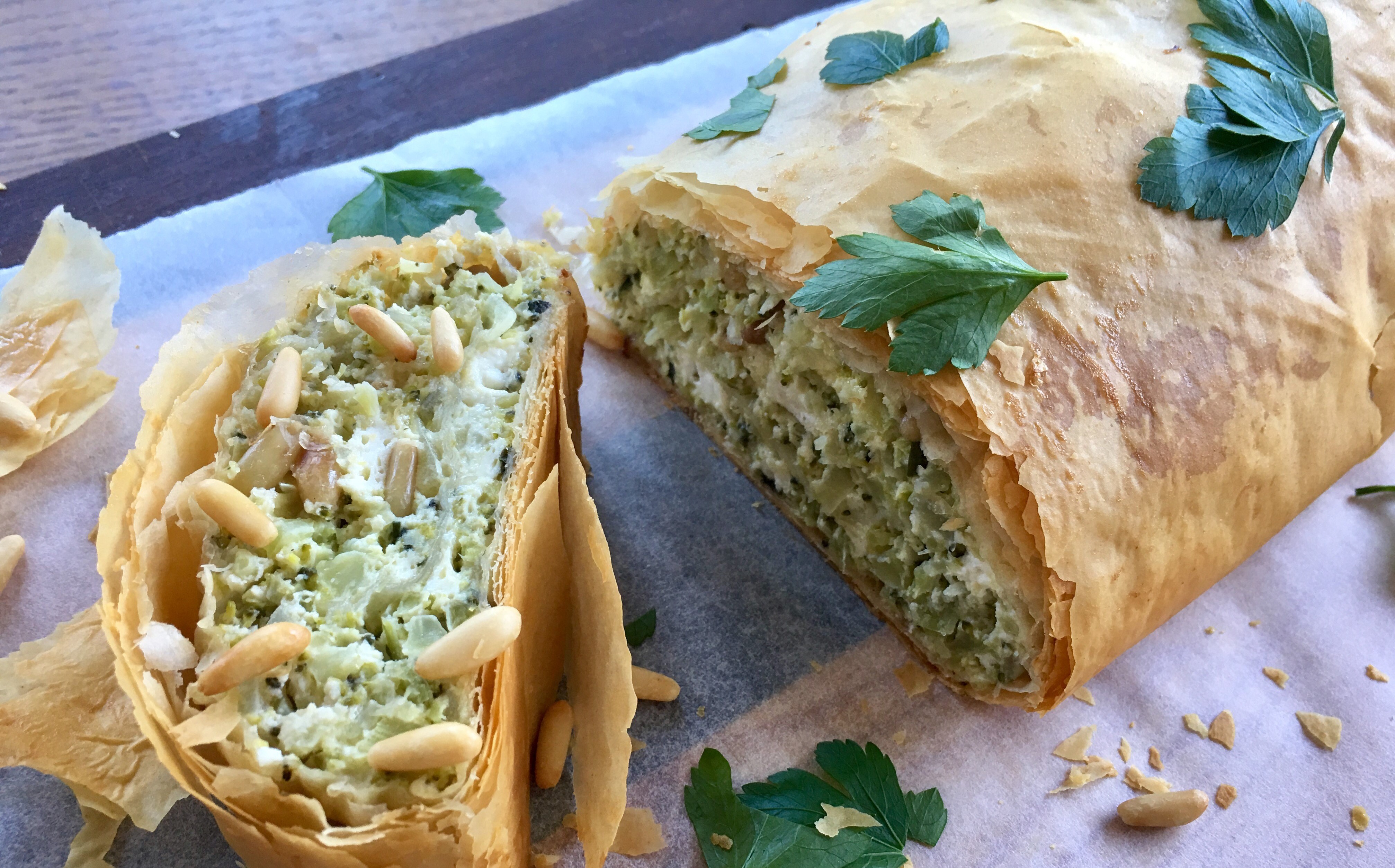 Swanbourne Market — Competition Recipe Idea ~ Broccoli & Feta Roulade