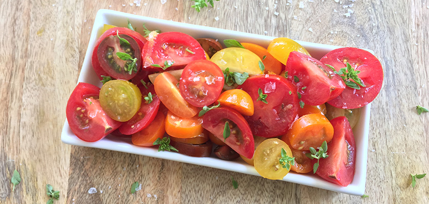 Swanbourne Market — Simple Heirloom Tomato Salad