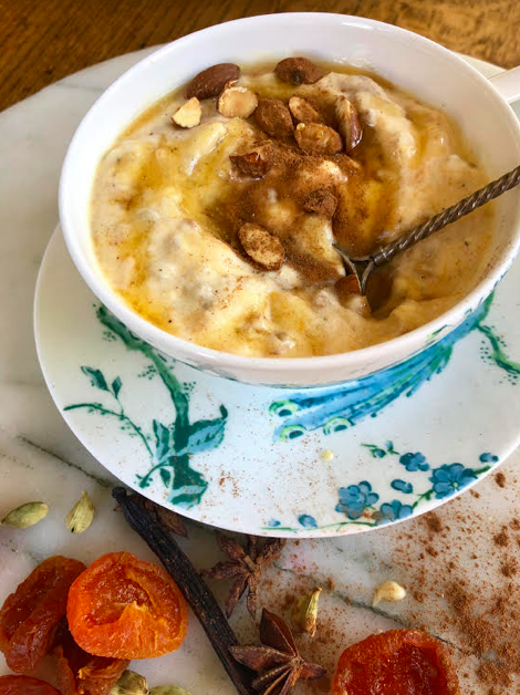 Swanbourne Market — Apricot Barley Pudding